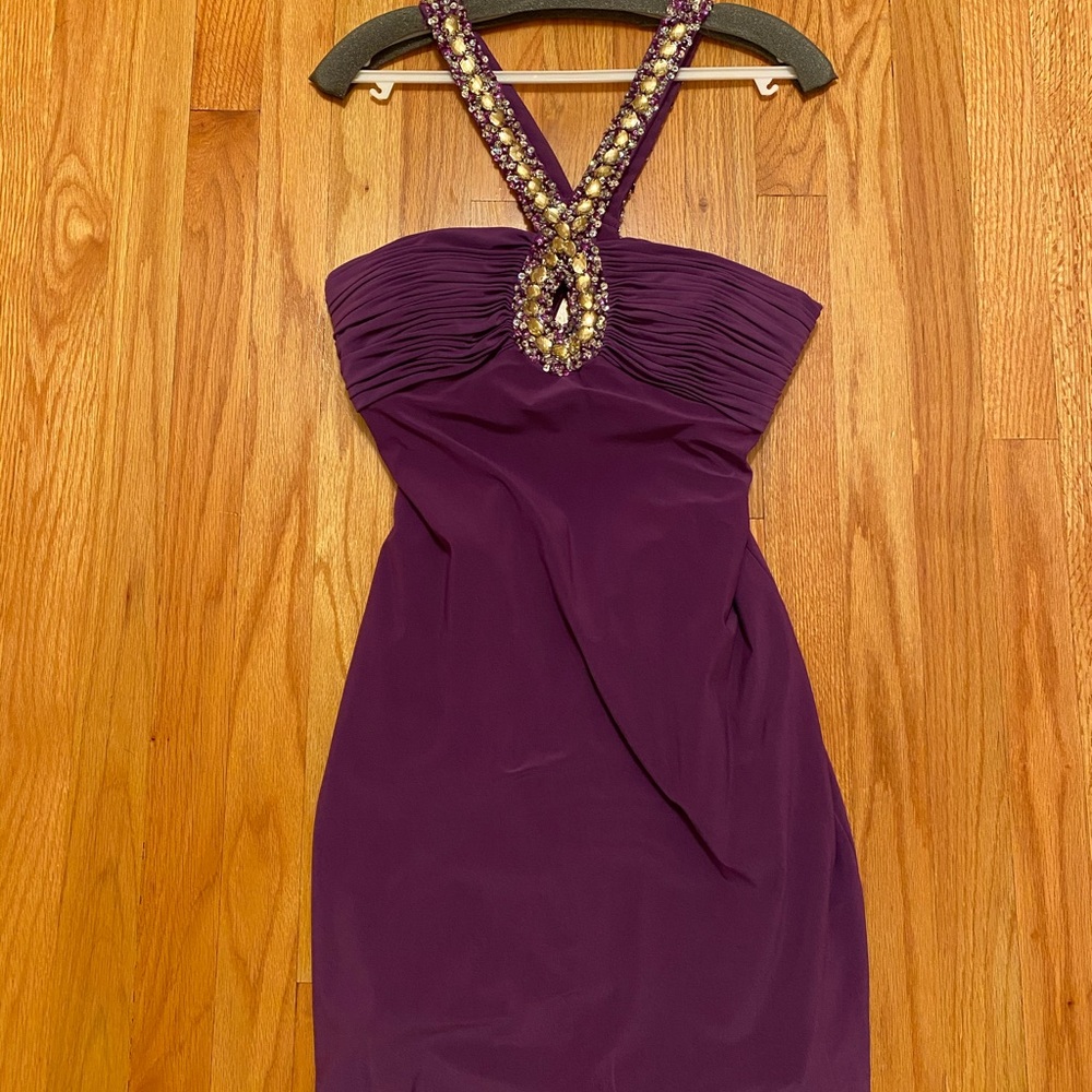 Custom Purple Dress